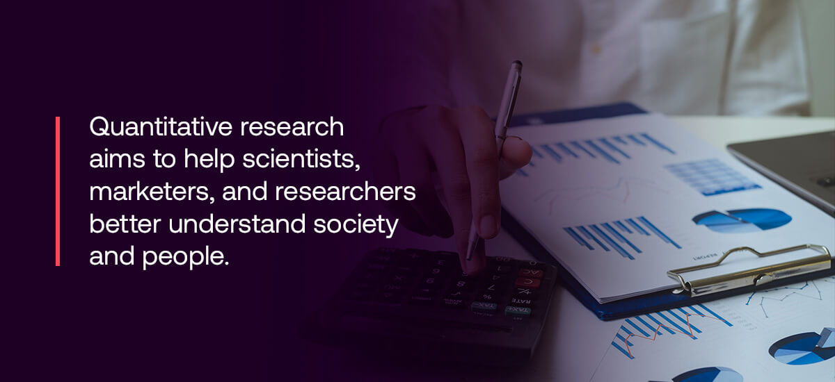 quantitative research aims and objectives